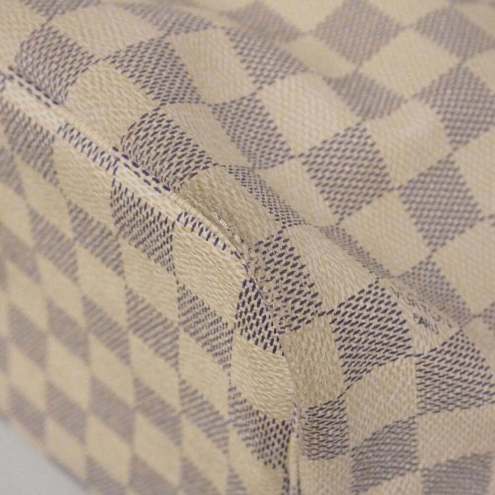 Louis Vuitton Damier Azur Neverfull MM Tote Bag N51107 White Women's - Picture 11 of 16